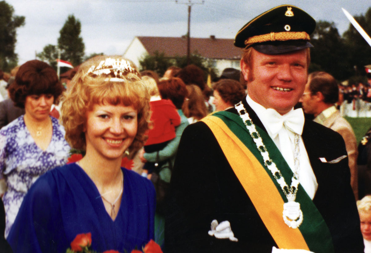 Königspaar König 1976 Karl und Aloysia Knoop