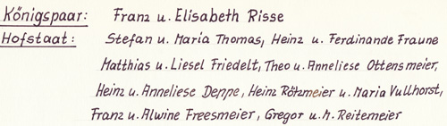 Namen des Hofstaats 1979