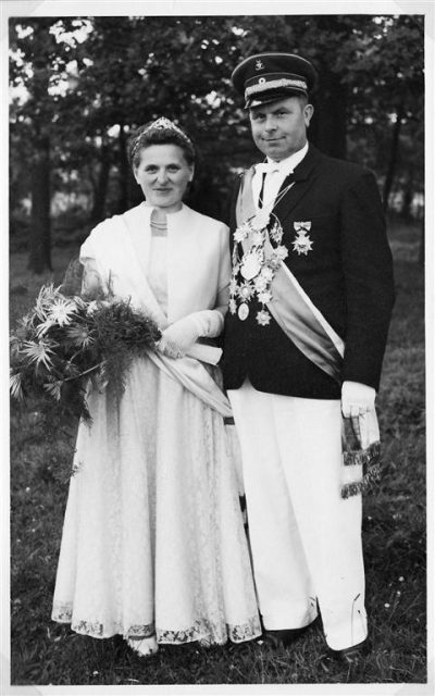 Königspaar Franz und Regina Bertelsmeier