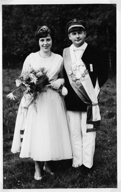 Königspaar 1961 Hermann Fretter und Maria Fretter