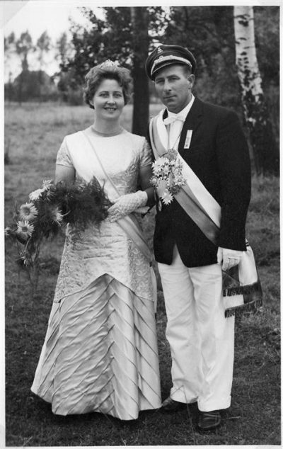 Königspaar 1963 Josef Schäfers und Gertrud Schäfers