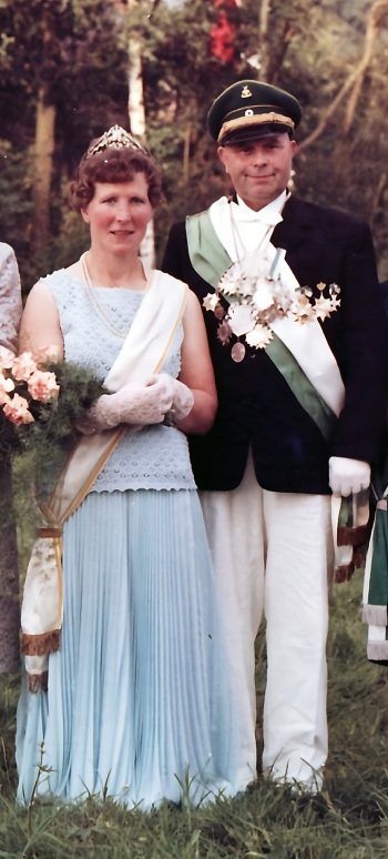 Königspaar 1966 Franz Bertelsmeier und Änne Stümmler