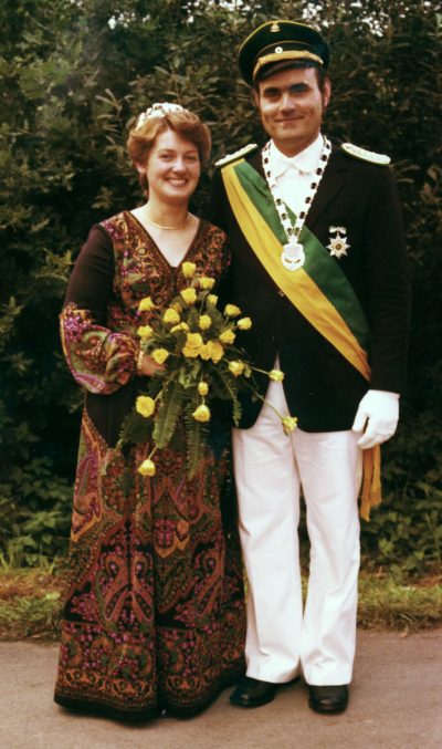 Königspaar 1977 Josef und  Magdalena Flottmeier