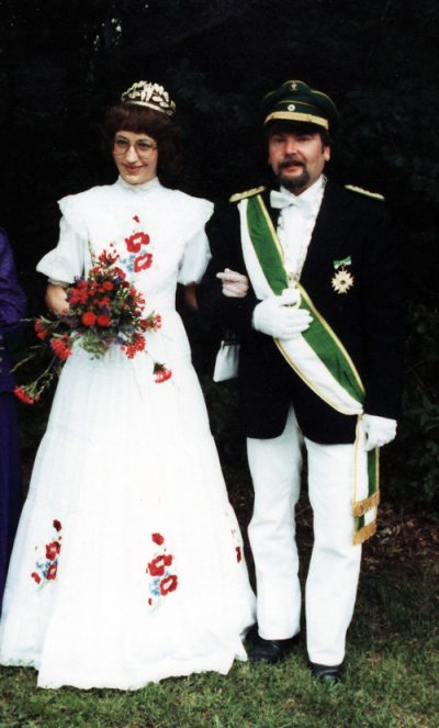 Jürgen und Gunhild Bertelsmeier - Königspaar 1982 des Schützenvereins Holsen-Schwelle-Winkhausen