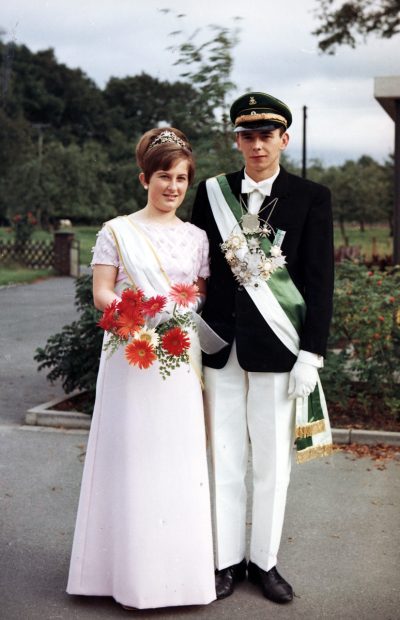 Königspaar 1969 Reinold und Elisabeth Rübbelke