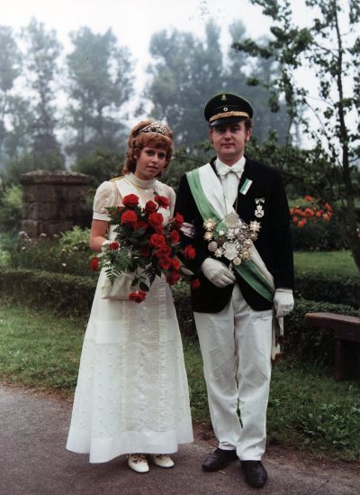 Königspaar 1971 Alfons Flottmeier und Maria Bertelsmeier