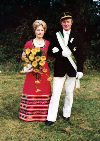 Königspaar 1974 Franz und Alwine Freesmeier