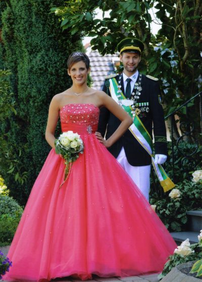 Henrik Flottmeier und Ina Meschede - Königspaar 2015 des Schützenvereins Holsen-Schwelle-Winkhausen