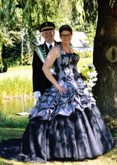 Silvin und Tanja Knoop - Königspaar 2016 des Schützenvereins Holsen-Schwelle-Winkhausen