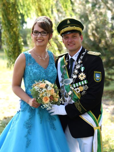 Thorsten Schulte und Claudia Böhle - Königspaar 2019 des Schützenvereins Holsen-Schwelle-Winkhausen