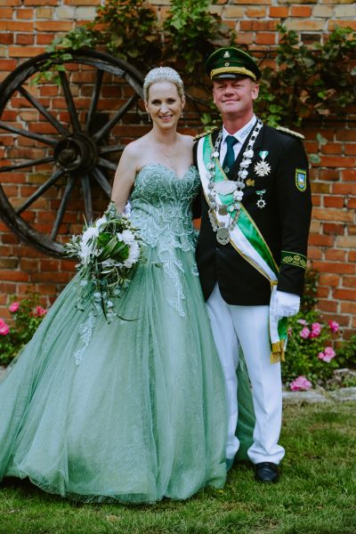 Raimund und Daniela Bertelsmeier - Königspaar 2023 des Schützenvereins Holsen-Schwelle-Winkhausen