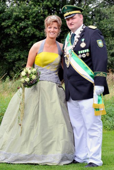 Christian und Christina Heber - Königspaar 2012 des Schützenvereins Holsen-Schwelle-Winkhausen
